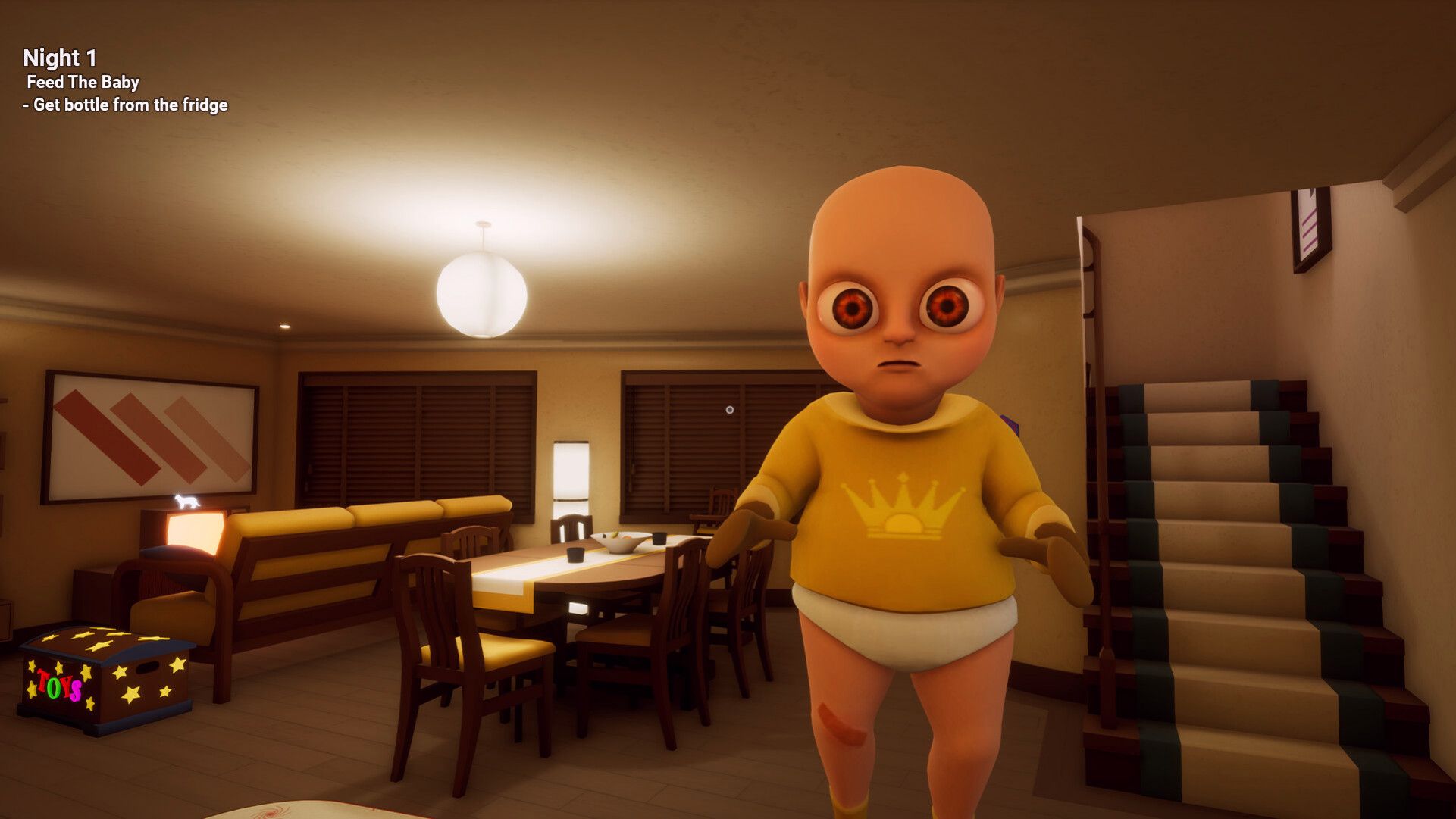 Скриншот игры на ПК — жуткий дом